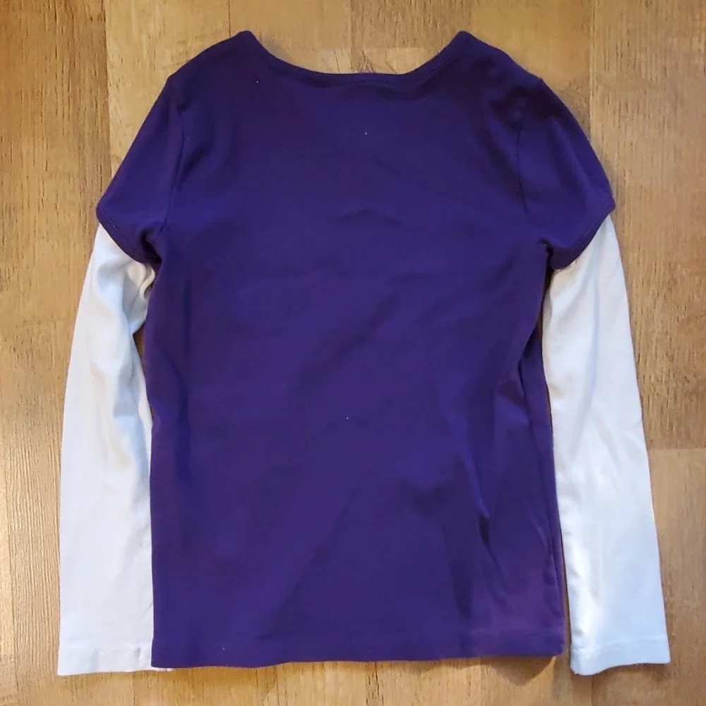Gymboree Girls Purple BIG SISTER Long Sleeve Outfit Size 9‎
